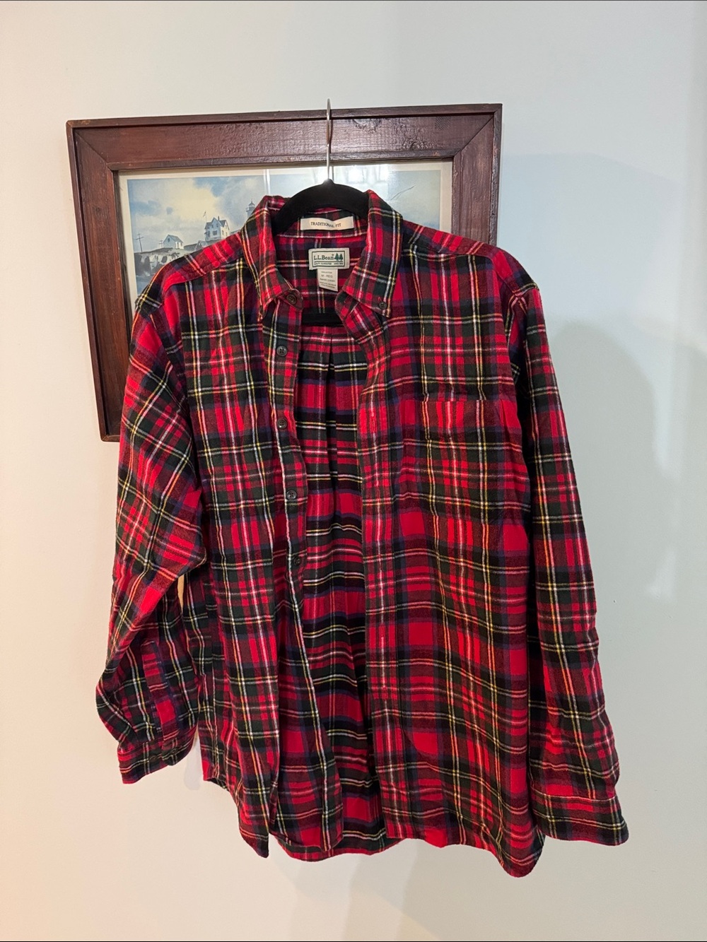 Mens flannel med